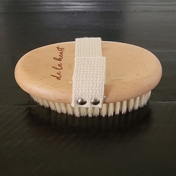 DE LA HEART The Body Brush Drawstring Bag Dry Brushing - Picture 4 of 7